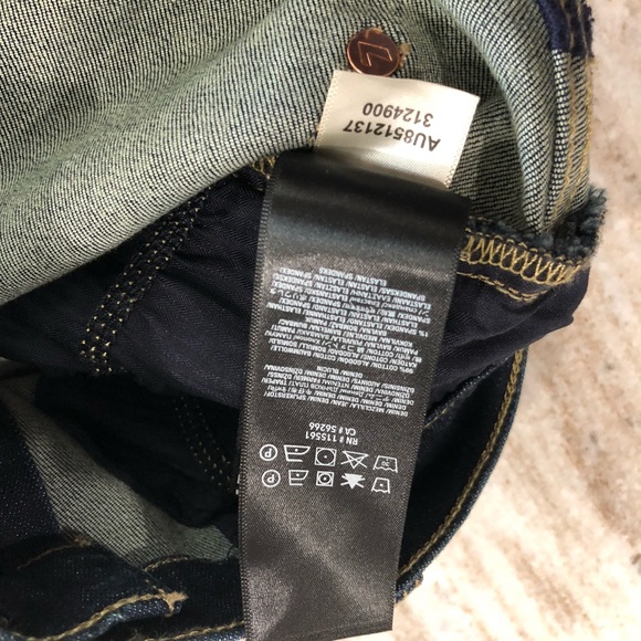 7 For All ManKind High Waist Slim Kick - Sz 31 - Picture 12 of 12